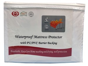 Jersey Waterproof mattress protector-HB062WP02